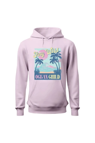 Bluza damska z  kapturem Stay wild ocean child