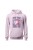 Bluza damska z  kapturem Keep your dreams alive - różowa