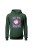 Bluza damska z  kapturem Keep your dreams alive - zielona