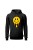 Bluza damska z  kapturem Smile - czarna