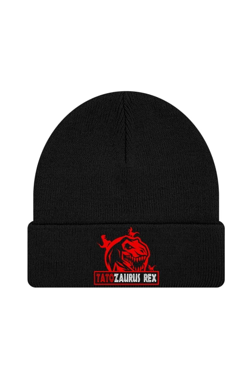 Czapka zimowa Tatozaurus Rex - czarna