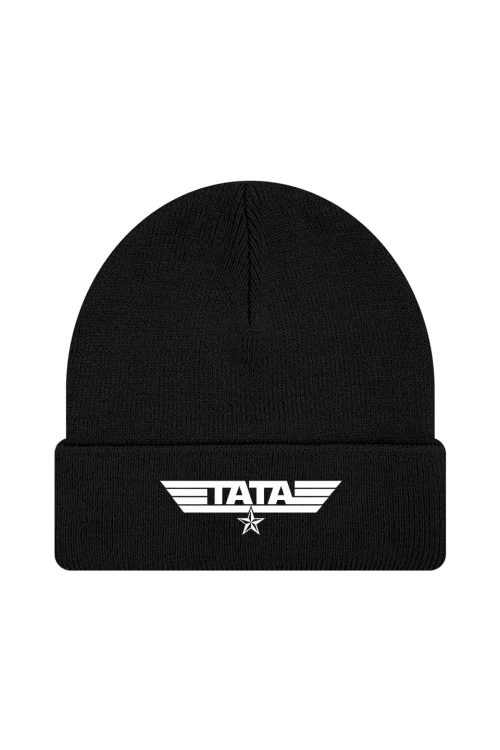 Czapka zimowa Tata Militarny Styl - czarna