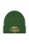 Czapka zimowa Super strażak złoty - ciemnozielona