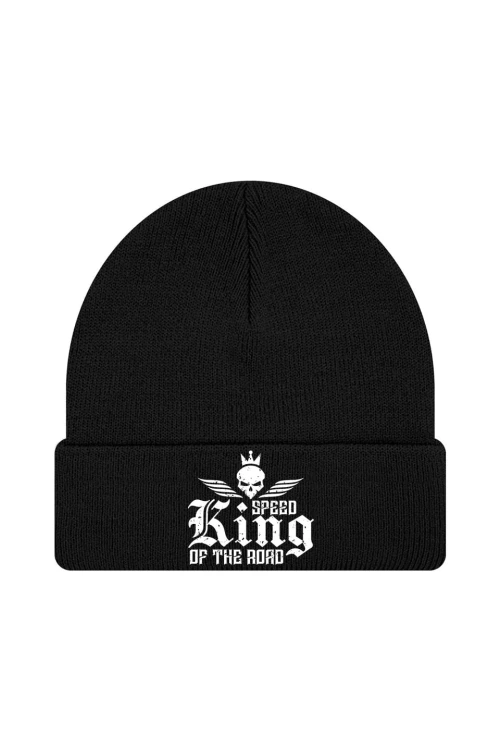 Czapka zimowa Speed king of the road - czarna