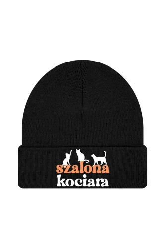 Czapka zimowa Szalona kociara