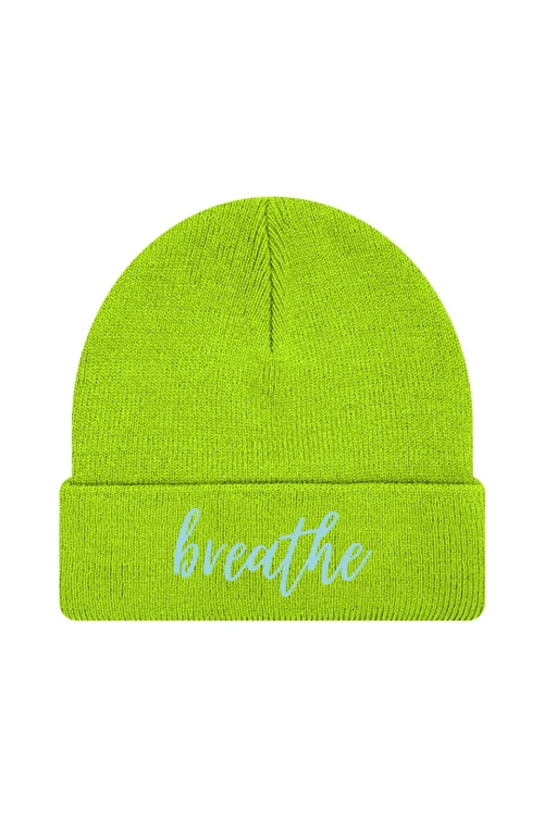 Czapka zimowa Breathe - limonka