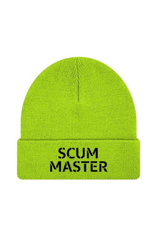 Czapka zimowa Scum master - limonka