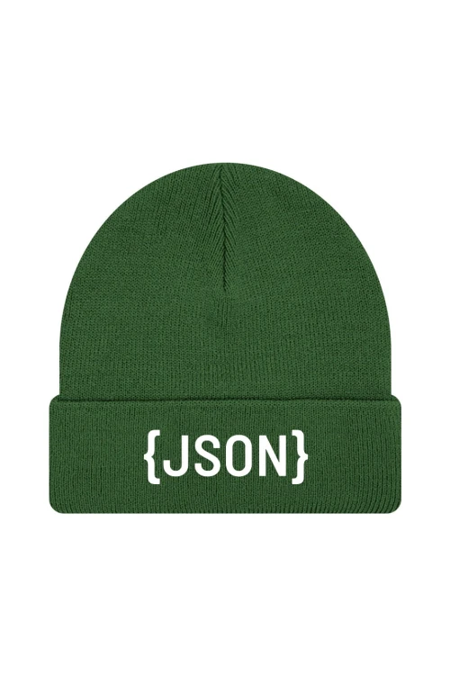 Czapka zimowa JSON - ciemnozielona