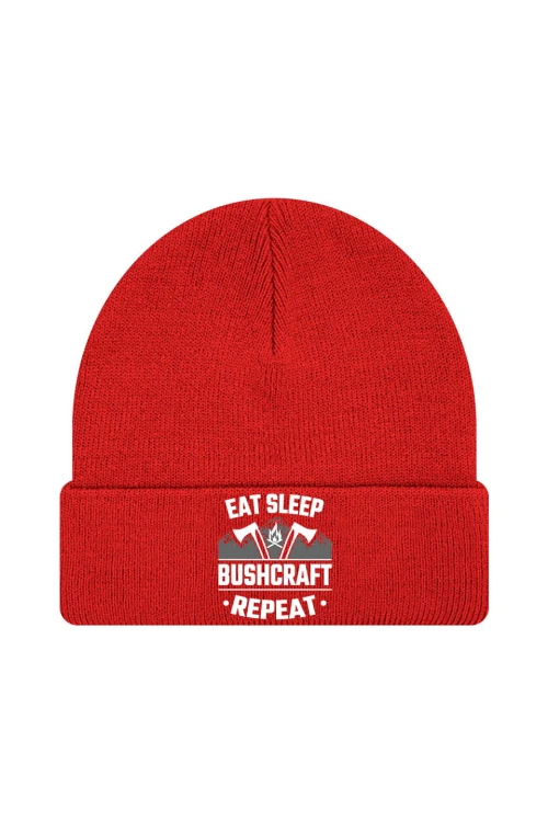 Czapka zimowa East sleep bushcraft repeat - czerwona