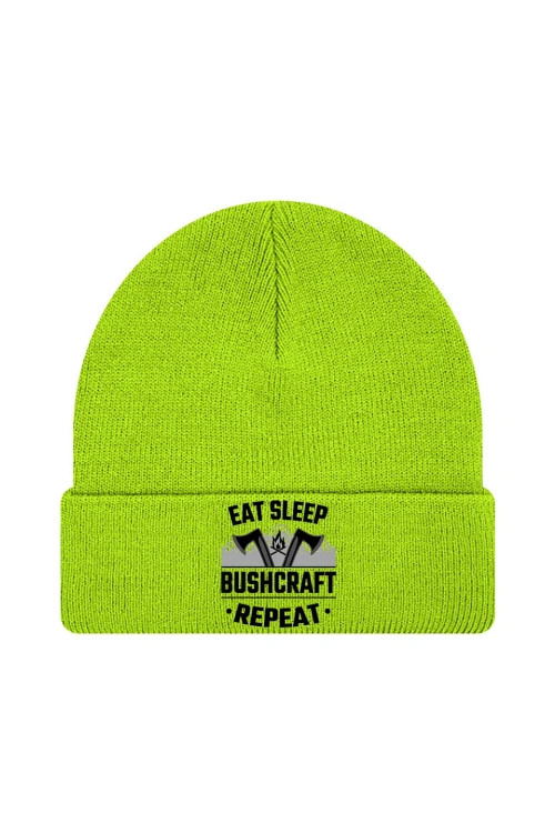 Czapka zimowa East sleep bushcraft repeat - limonka