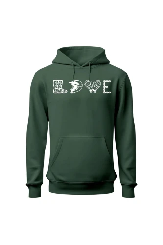 Bluza damska z kapturem LOVE MOTO