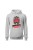 Bluza damska z kapturem Motocross is my life - szara
