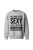 Bluza męska bez kaptura Nie znoszę być sexy ale jestem mechanikiem - szara
