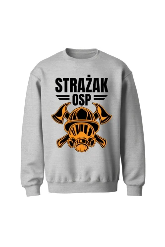 Bluza męska bez kaptura Strażak OSP