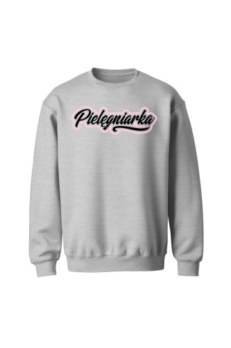 Bluza bez kaptura Pielęgniarka - szara