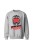 Bluza bez kaptura Motocross is my life - szara