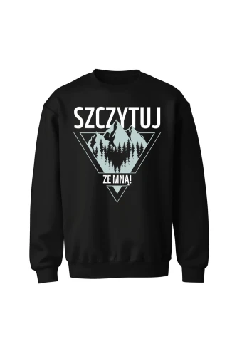 Bluza bez kaptura Szczytuj ze mną