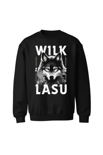 Bluza bez kaptura Wilk z lasu