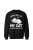Bluza bez kaptura Sorry I'm late my cat was sitting on me - czarna