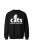Bluza bez kaptura Cats because people sck - czarna