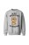 Bluza bez kaptura I'm not antisocial - szara