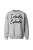 Bluza bez kaptura Inhale Exhale - szara
