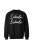 Bluza bez kaptura Inhale Exhale - czarna