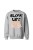 Bluza bez kaptura Slow life - szara