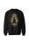 Bluza bez kaptura Budda Medytacja - czarna