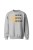 Bluza bez kaptura What you think you create - szara