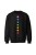 Bluza bez kaptura Czakry - czarna
