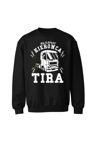 Bluza bez kaptura Najlepszy kierowca tira