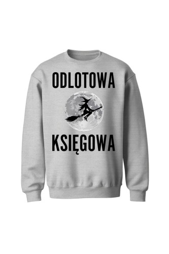 Bluza bez kaptura Odlotowa księgowa - szara