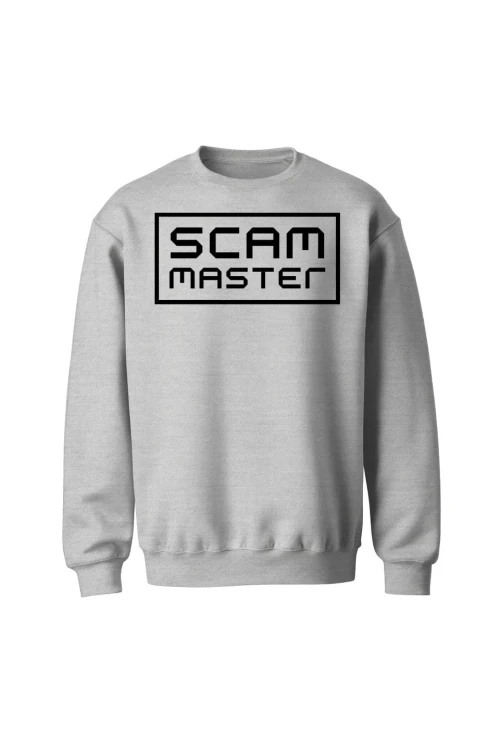 Bluza bez kaptura Scam master - szara