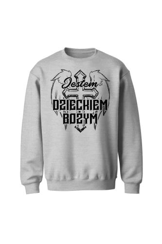 Bluza bez kaptura Jestem Dzieckiem Bożym