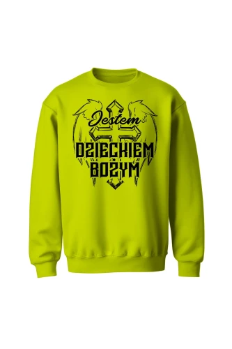 Bluza bez kaptura Jestem Dzieckiem Bożym