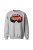 Bluza bez kaptura Just Ride Gogle - szara