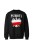Bluza bez kaptura Patriota - czarna