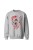 Bluza bez kaptura Wilk - szara