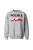 Bluza bez kaptura POLSKA - szara