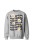 Bluza bez kaptura Keep Smiling - szara