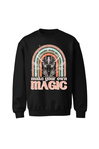 Bluza bez kaptura Make your own magic