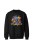 Bluza bez kaptura Magiczna podróż - czarna