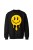 Bluza bez kaptura Smile - czarna