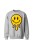 Bluza bez kaptura Smile - szara