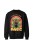Bluza bez kaptura Magic Butterfly - czarna