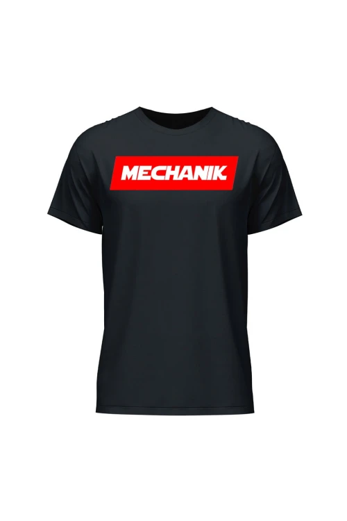 Koszulka męska MECHANIK - czarna