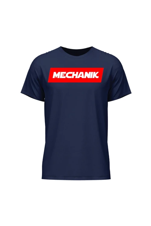 Koszulka męska MECHANIK - granatowa
