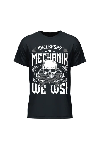 Koszulka męska Najlepszy mechanik we wsi