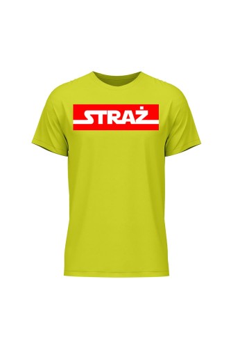 Koszulka męska STRAŻ - limonka